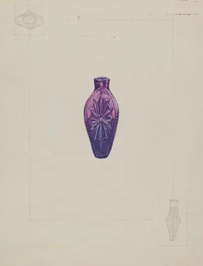 Stiegel Perfume Vial