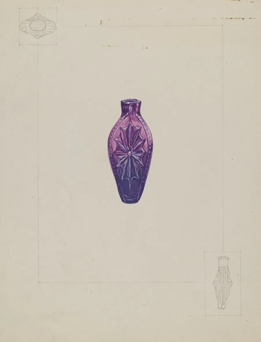 Stiegel Perfume Vial by John Jordan