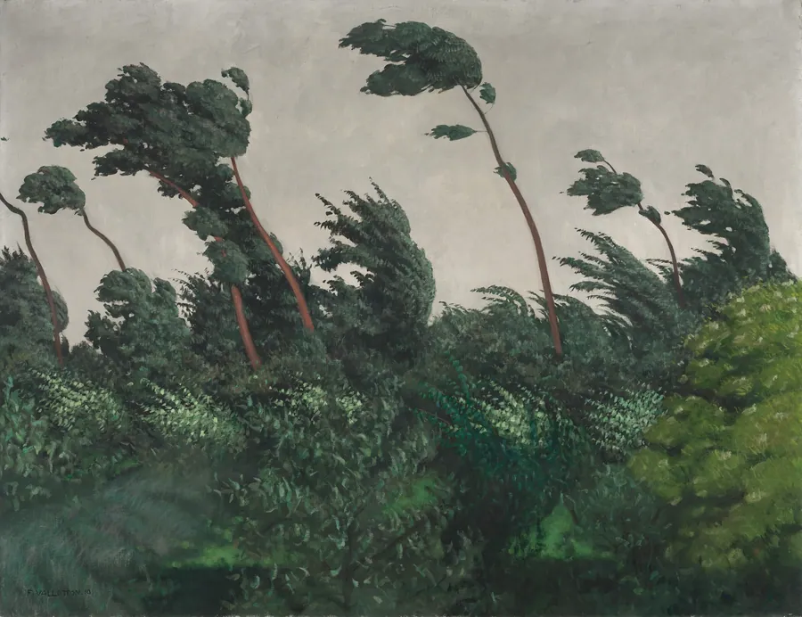 The Wind by Félix Vallotton