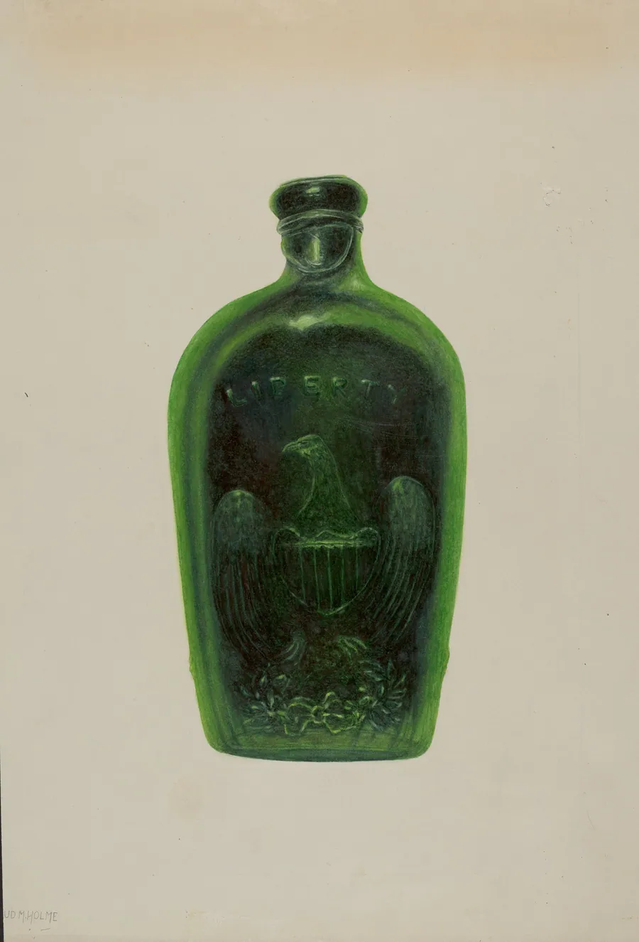 "Liberty" Bottle by Maud M. Holme