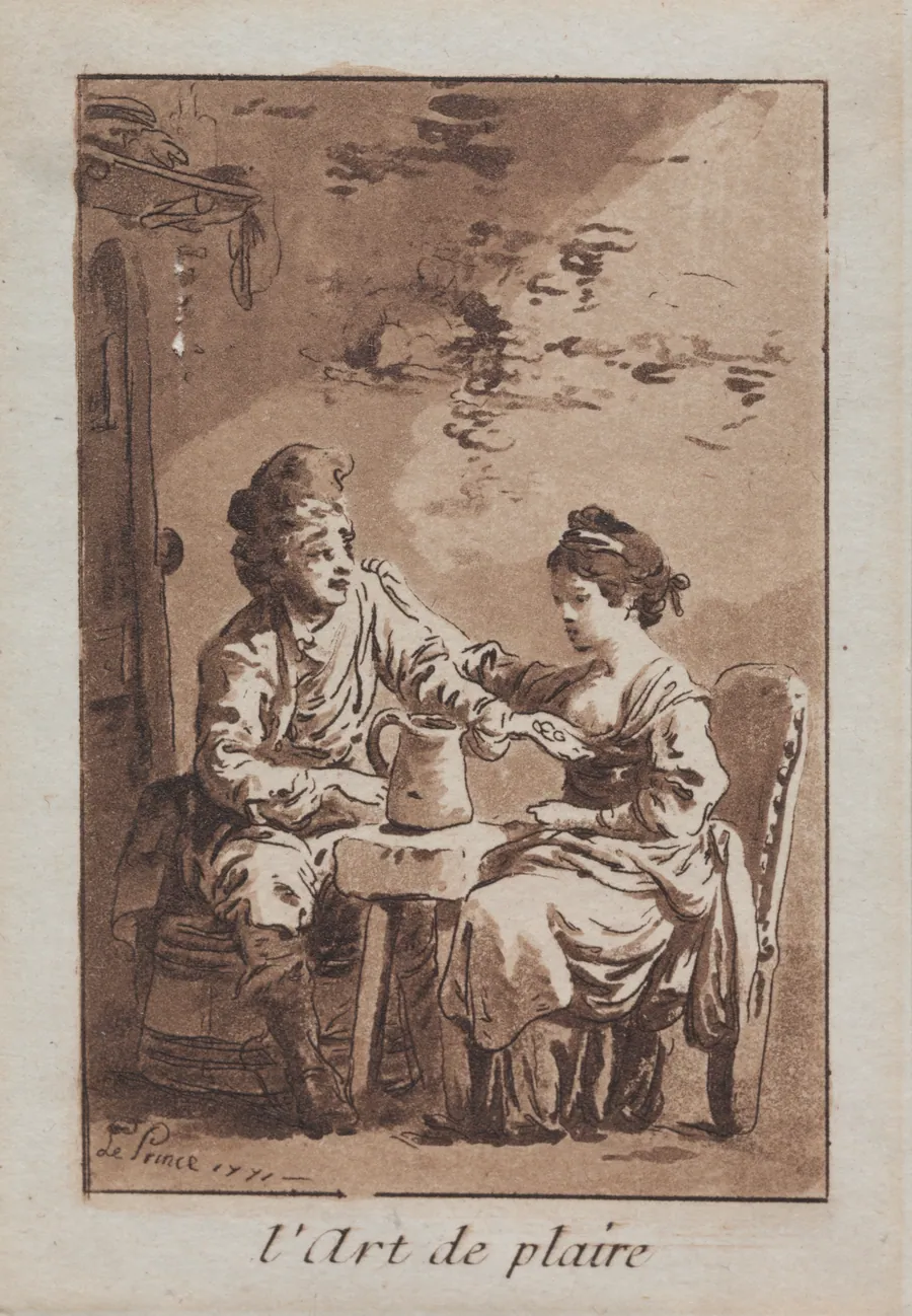The Art of Pleasing by Jean Baptiste Le Prince