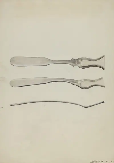 Silver Salt Spoon