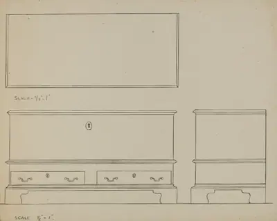Pa. German Dower Chest