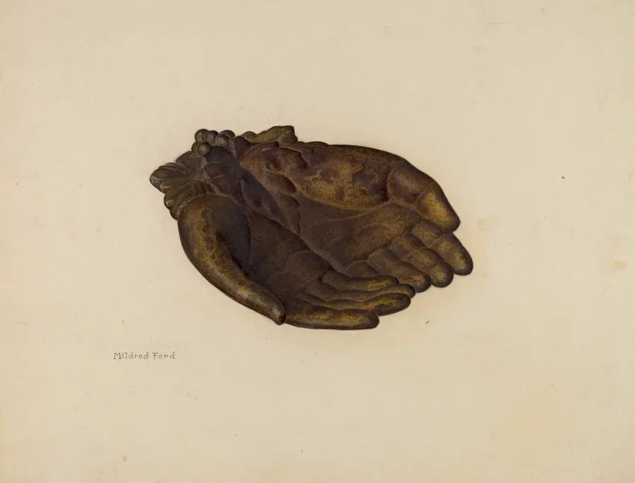 Visiting Card Tray by Mildred Ford