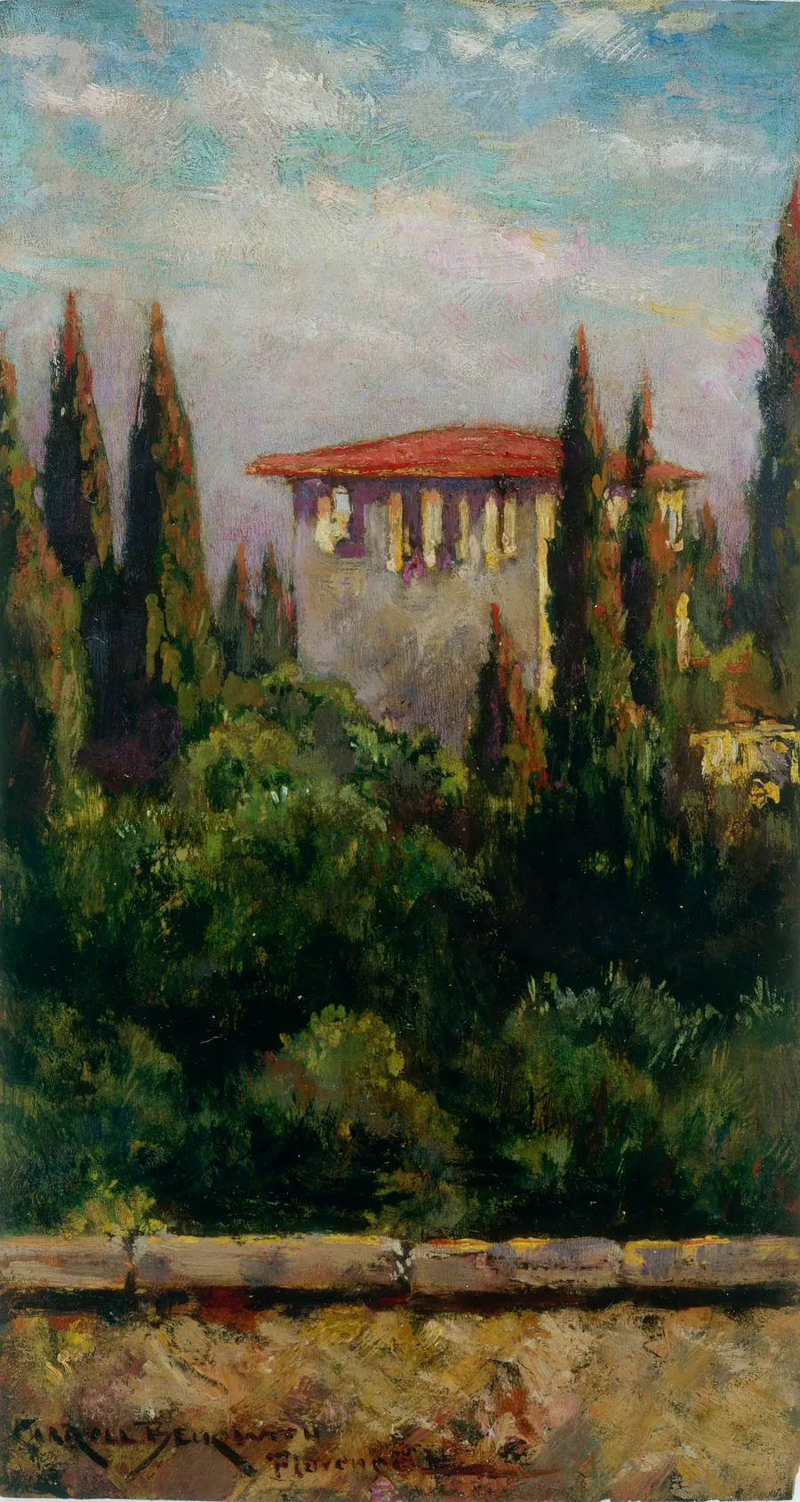 Untitled by Carroll Beckwith, born Hannibal, MO 1852-died New York City 1917