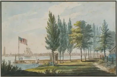 Philadelphia from across the Delaware River