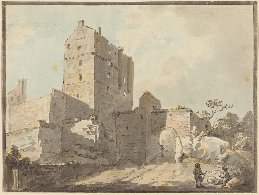 Roslin Castle by Paul Sandby