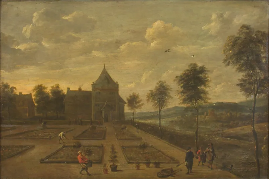 En have foran et lystslot by David Teniers (II)