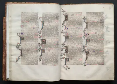 The Gotha Missal: Fol. 19v, Text