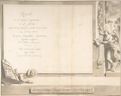 Frontispiece for "Thesaurus Antiquitatum Romanarum"