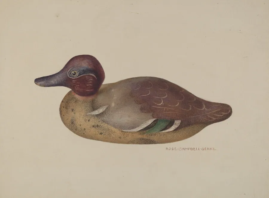 Decoy Duck by Rose Campbell-Gerke
