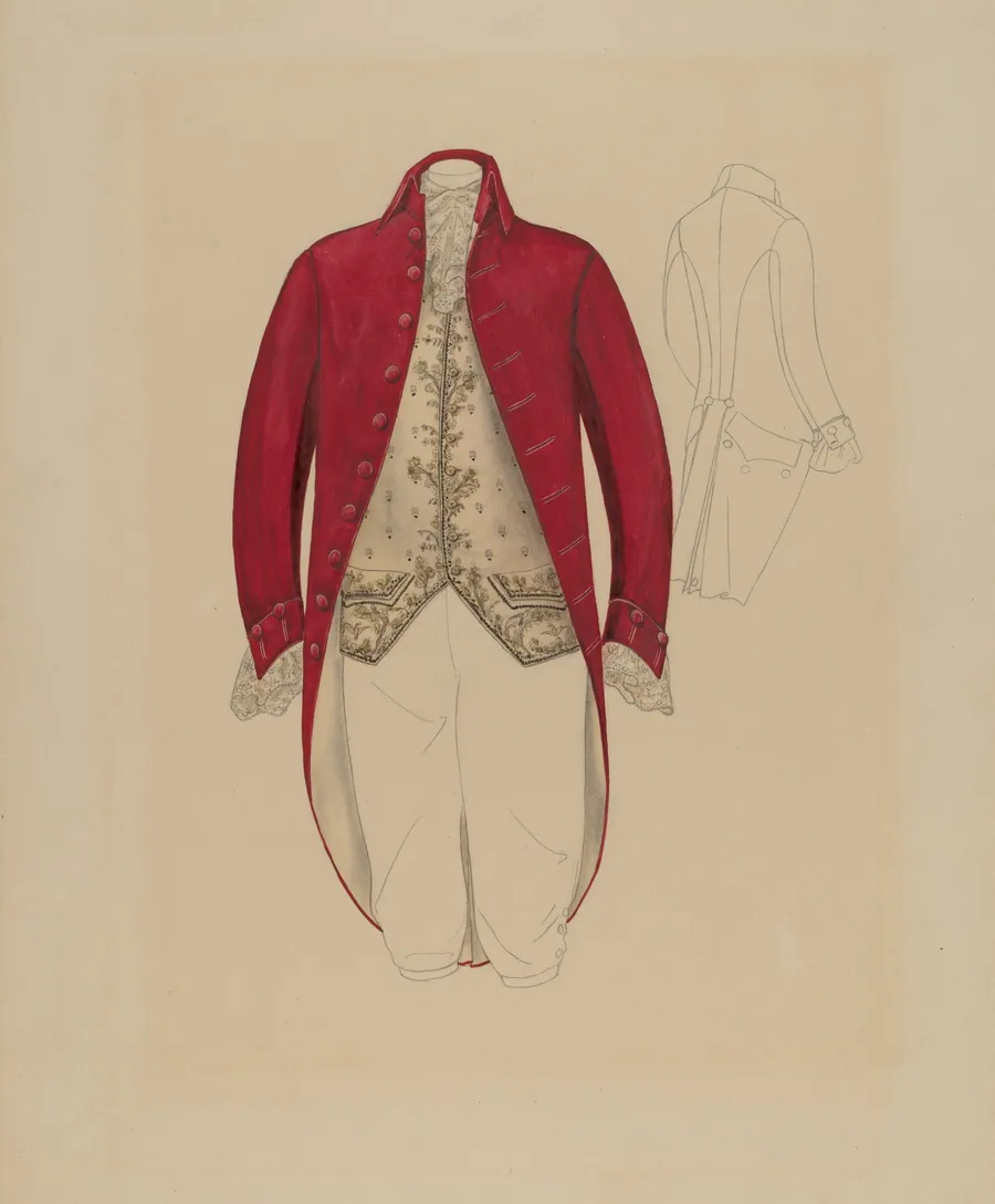 Man's Coat and Waistcoat by Melita Hofmann