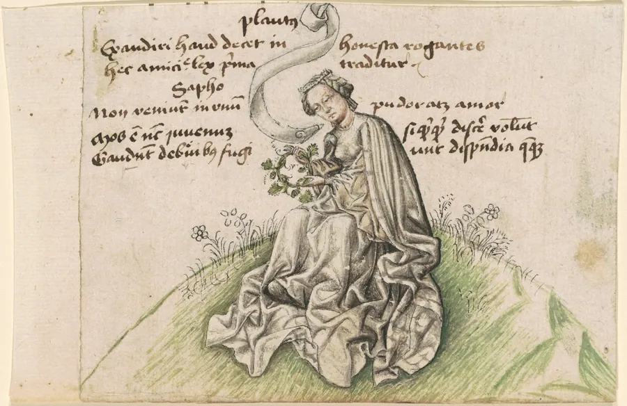 Sappho by South German 15th Century