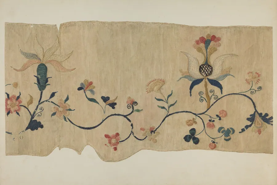 Valance (Detail) by Marion Gaylord