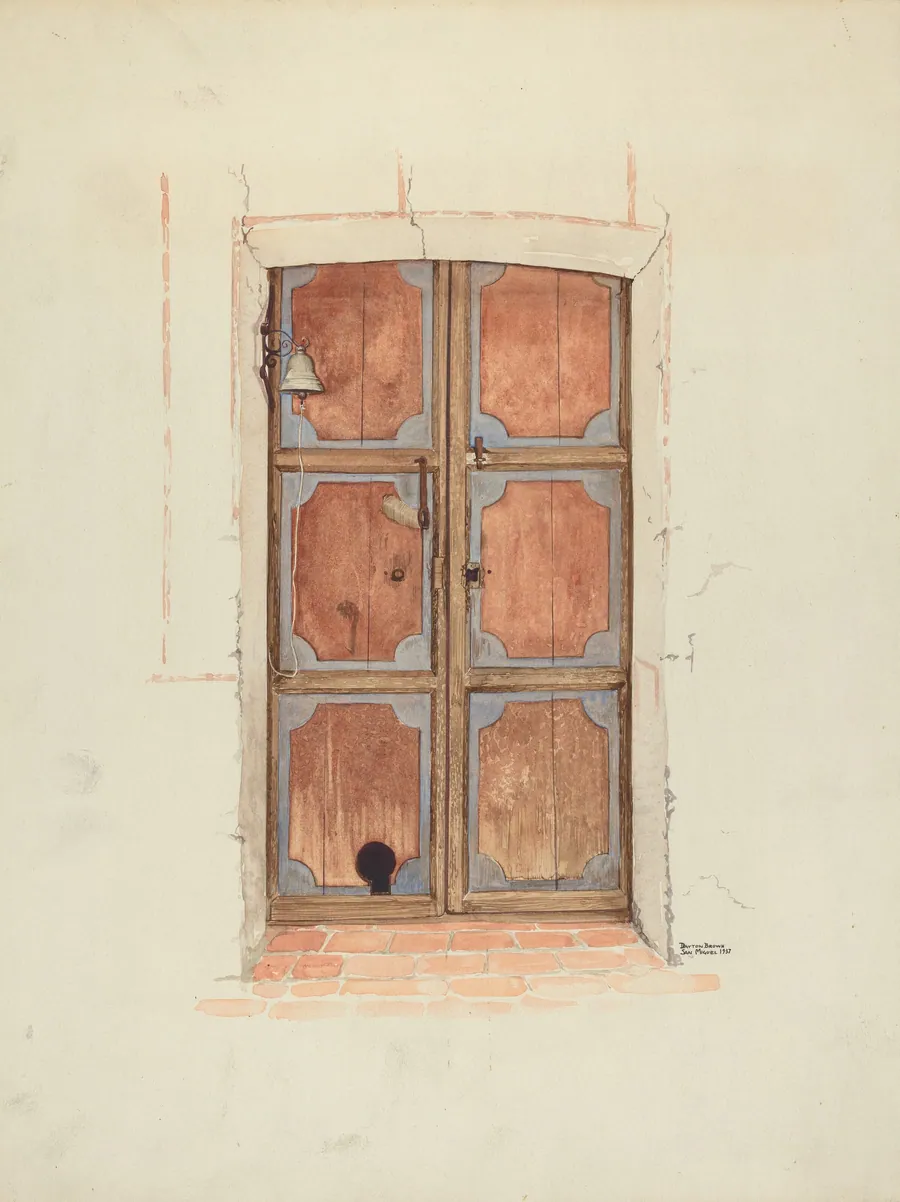 Church Door (Interior) by Dayton Brown
