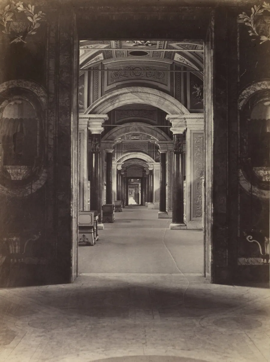 Bibliothèque du Vatican by Charles Soulier