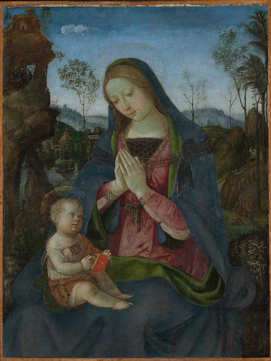 Virgin and Child by Pintoricchio