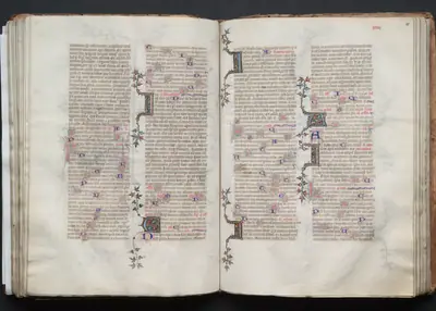 The Gotha Missal:  Fol. 80r, Text