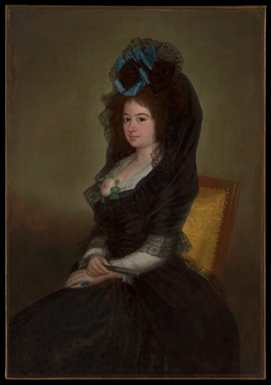 Narcisa Barañana de Goicoechea by Goya (Francisco de Goya y Lucientes)