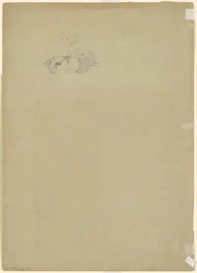 Study of a Farmer [verso]