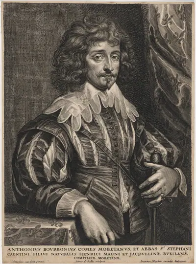 Anthony Bourbon, Count Mouretan