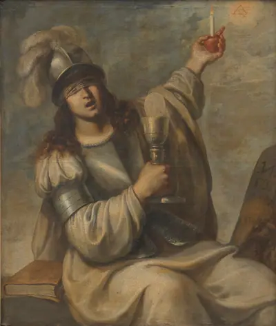 Troen. Allegorisk kvindefigur