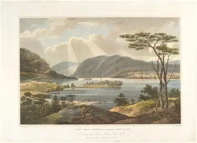 View from Fishkill Looking to West Point