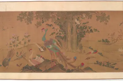 A hundred birds worship the phoenixes