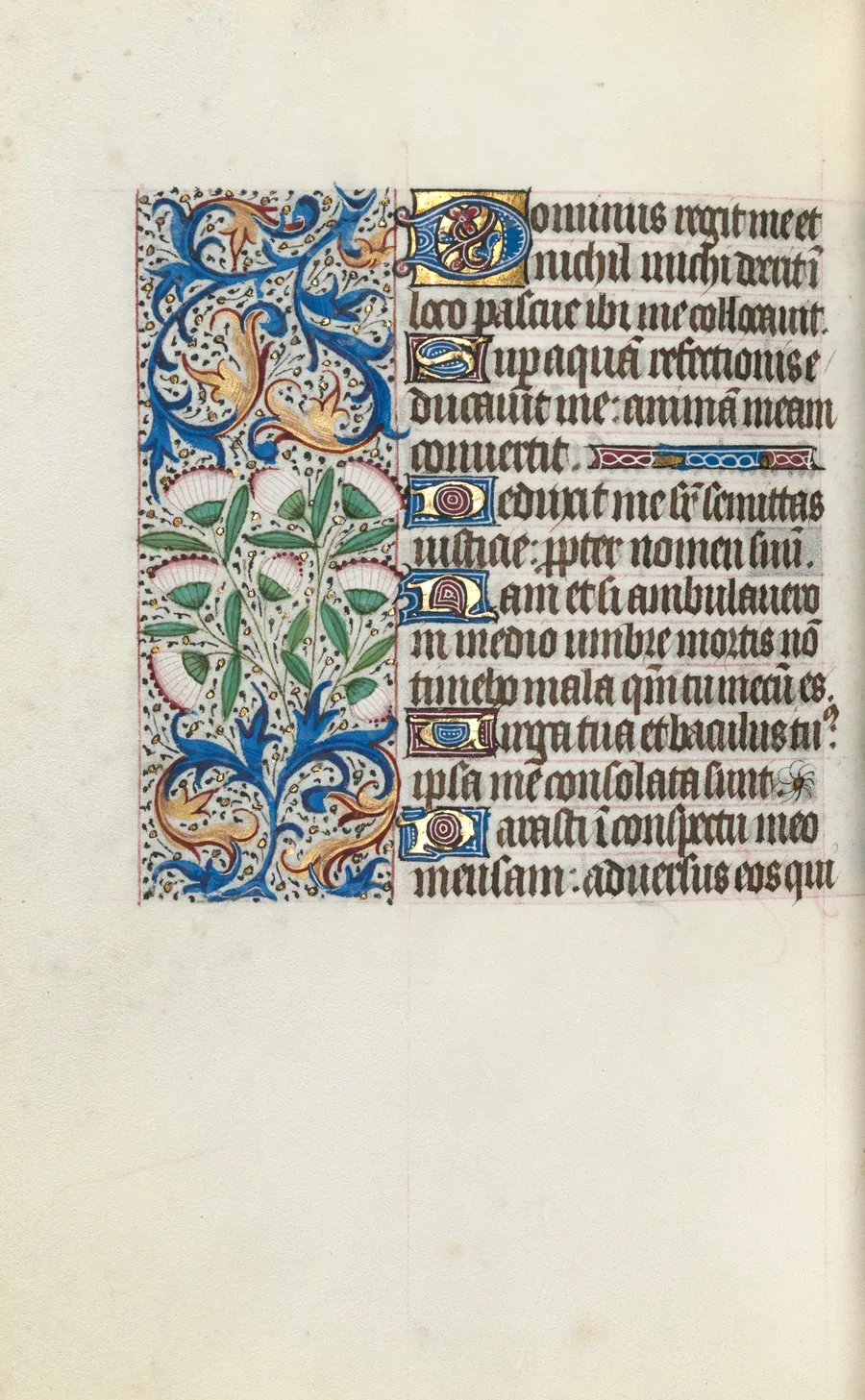 Book of Hours (Use of Rouen): fol. 117v by Master of the Geneva Latini
