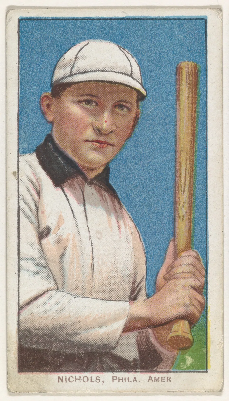 Nichols, Philadelphia, American League, from the White Border series (T206) for the American Tobacco Company by American Tobacco Company