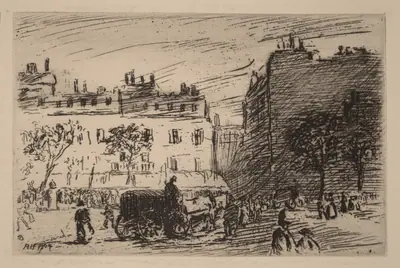 Paris Street Scene