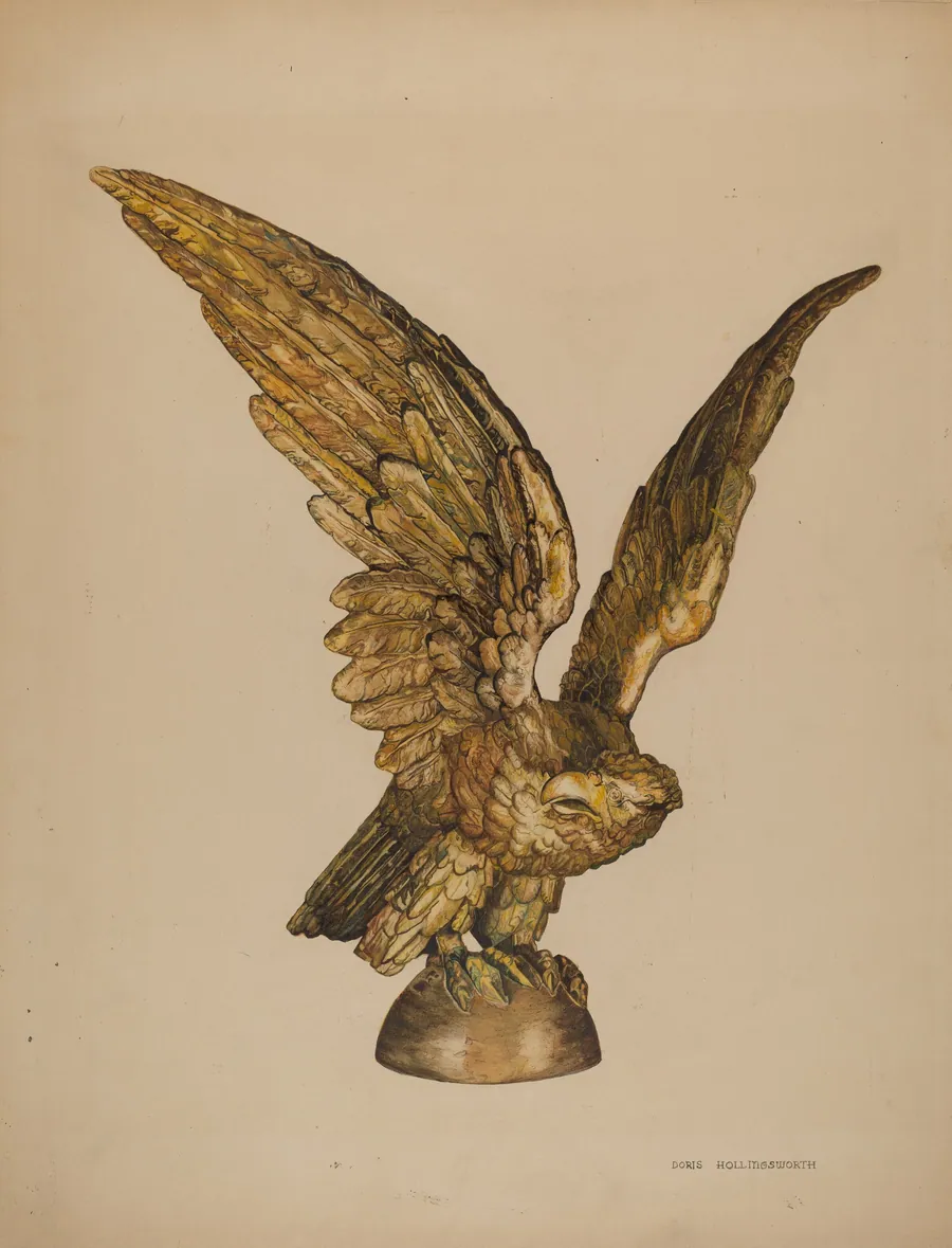 Metal Eagle by Doris Hollingsworth