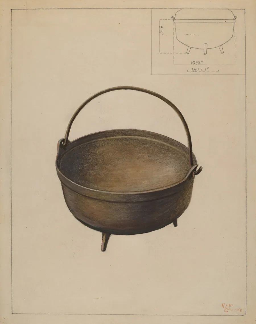 Fireplace Kettle by Hugh Clarke