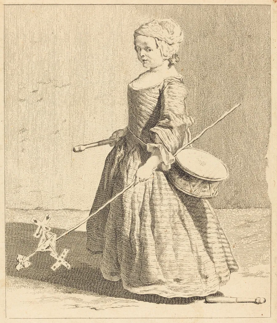 Le Jeune Soldat by Charles-Nicolas Cochin I