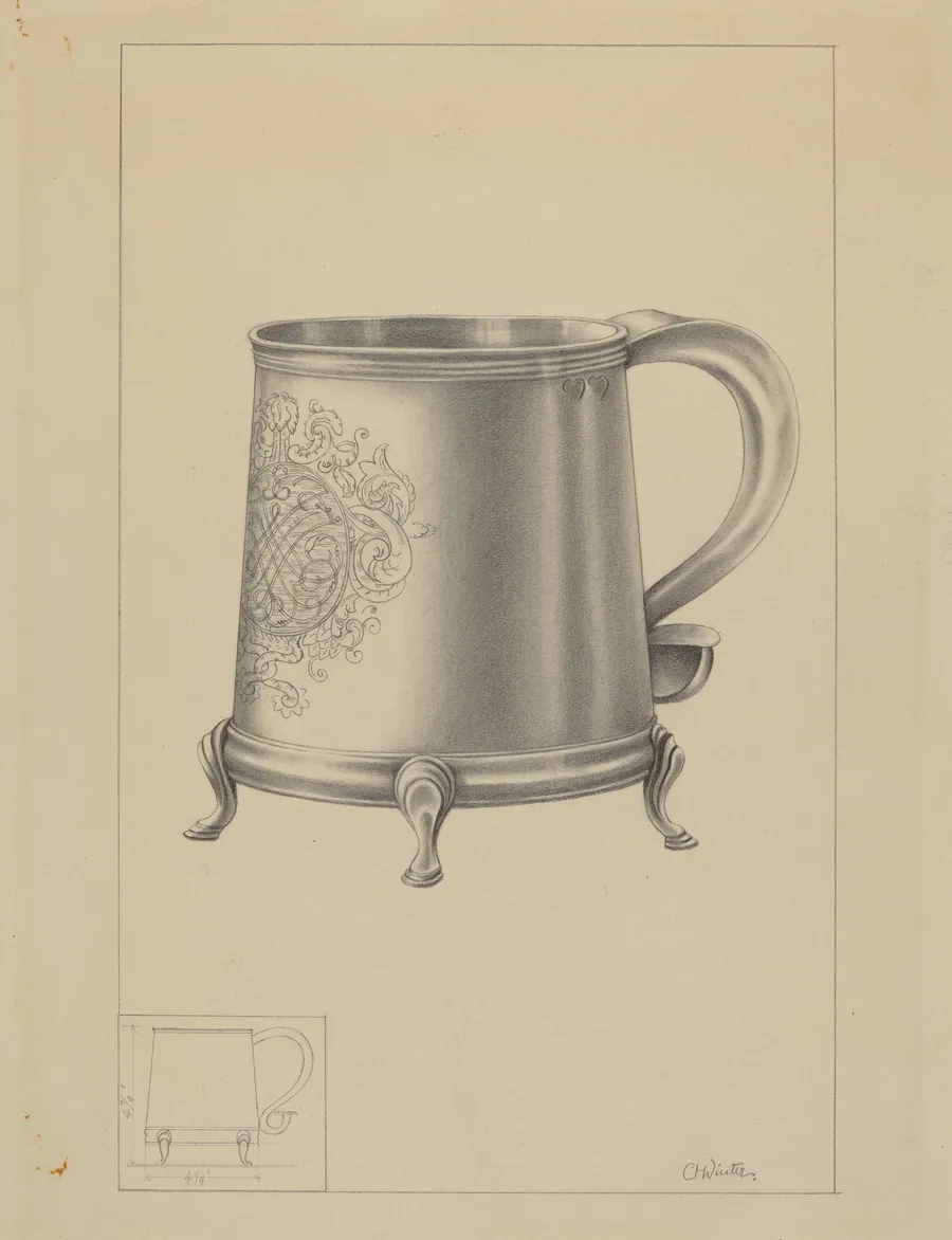 Silver Mug by Simon Weiss
