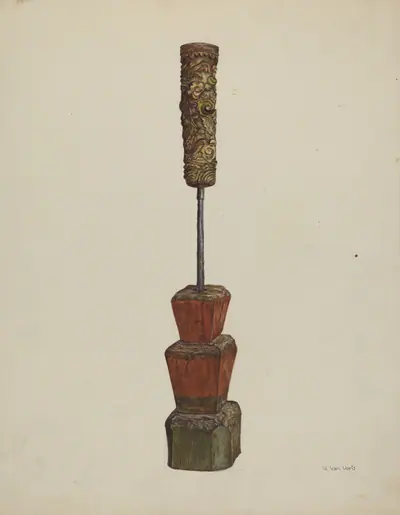 Receptacle for Peanut Oil