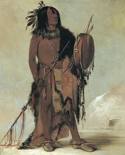 Wún-nes-tou, White Buffalo, an Aged Medicine Man