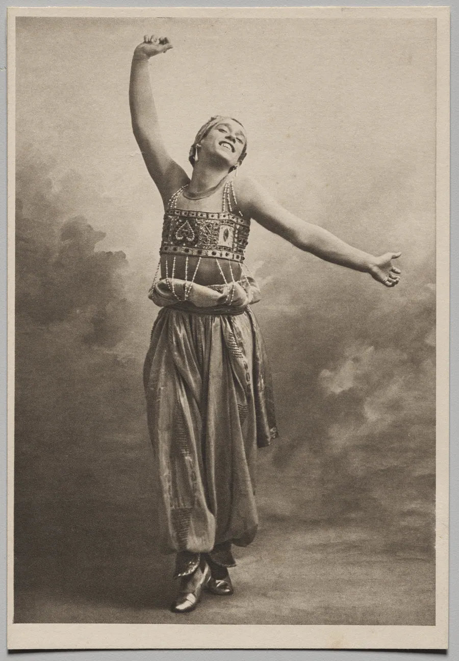 Vaslav Nijinsky in Scheherazade by Auguste Bert