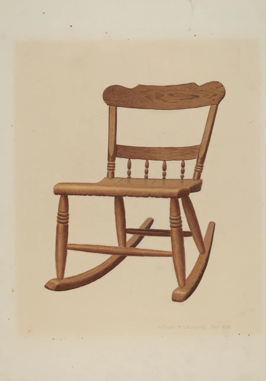 Child's Rocking Chair by William H. Edwards