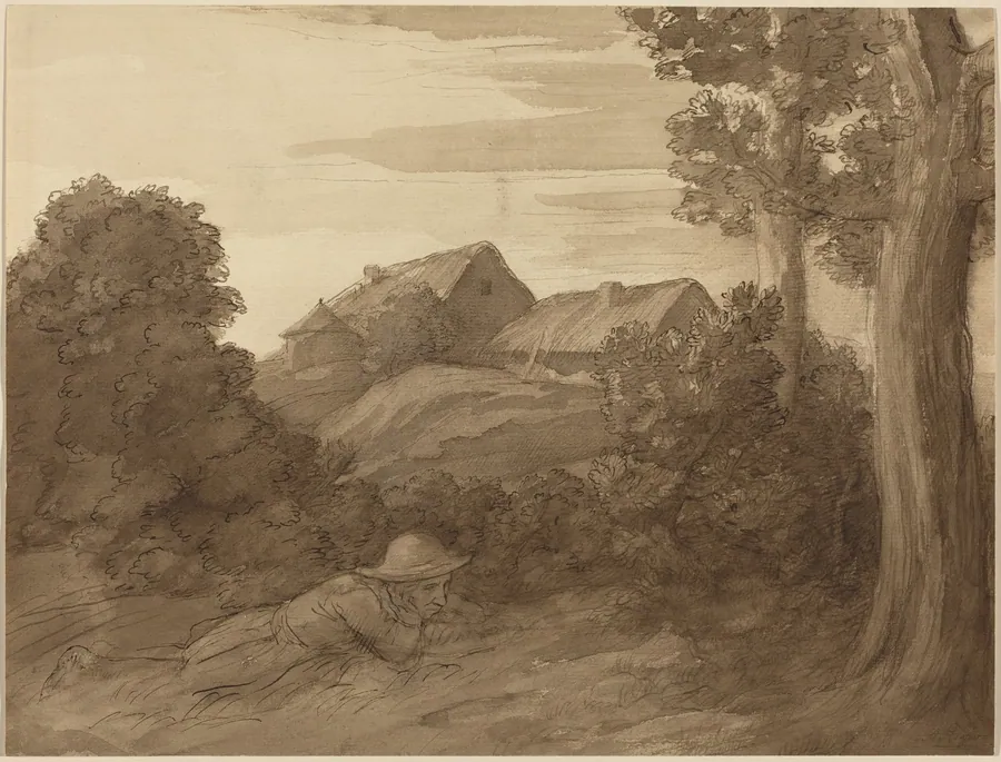 Claude's Farm by Alphonse Legros