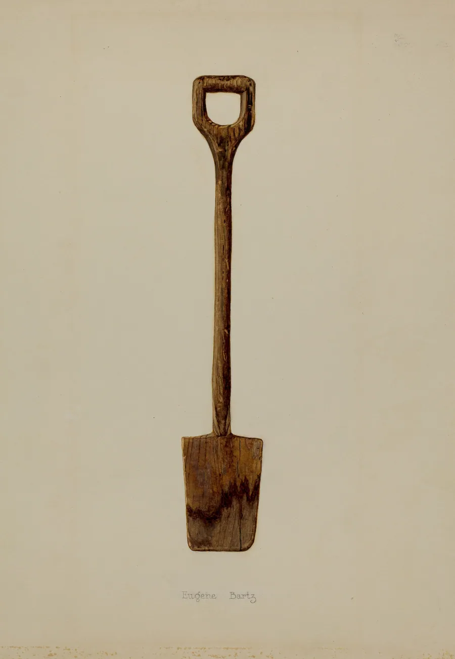 Toy Shovel by Eugene Bartz