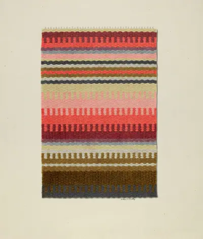 Striped Stair Carpet