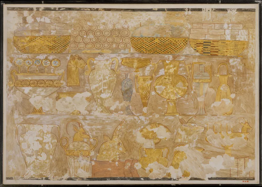Gifts from the Keftiu, Tomb of Rekhmire by Nina de Garis Davies
