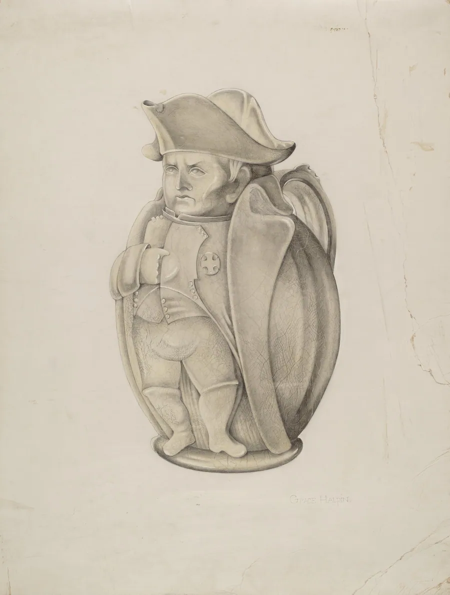 Napoleon Toby Jug by Grace Halpin