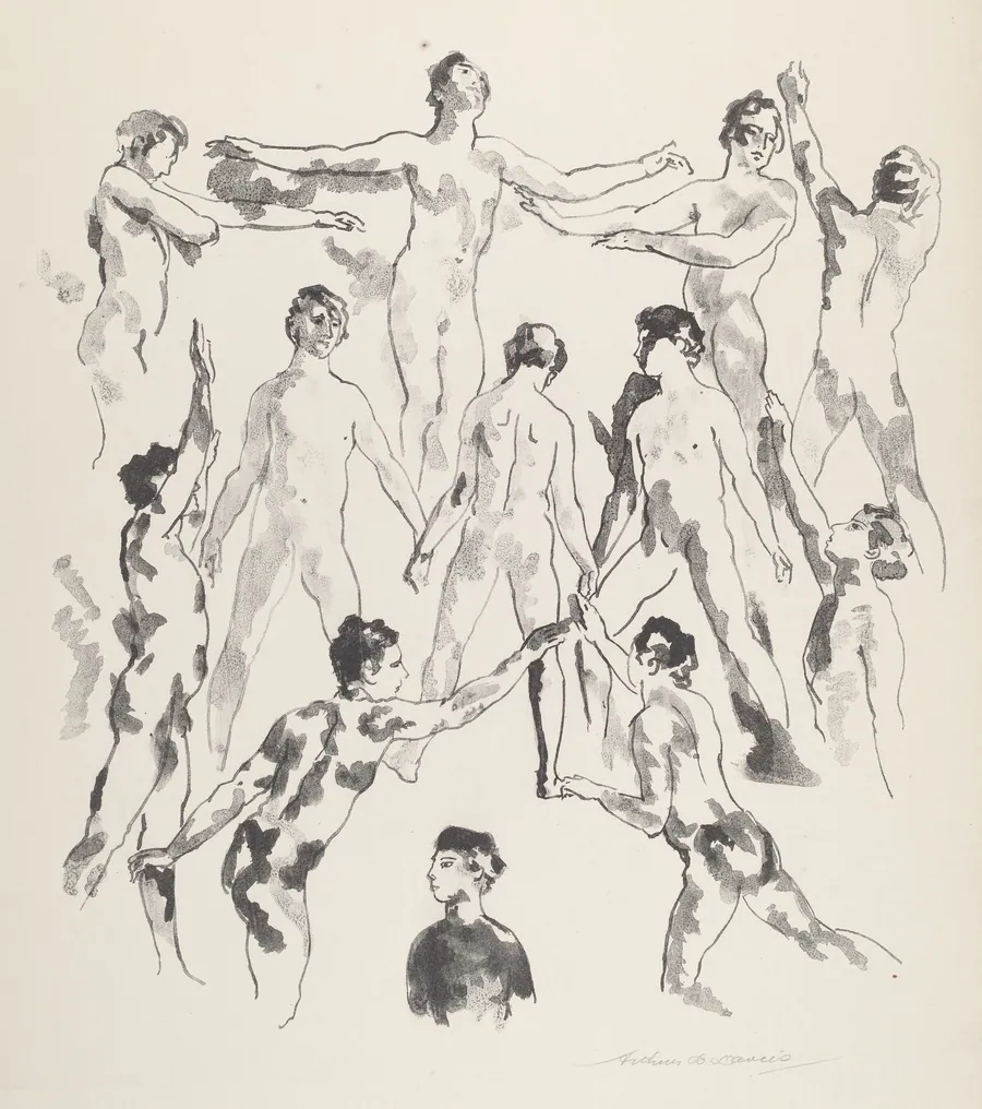 Twelve Men by Arthur B. Davies