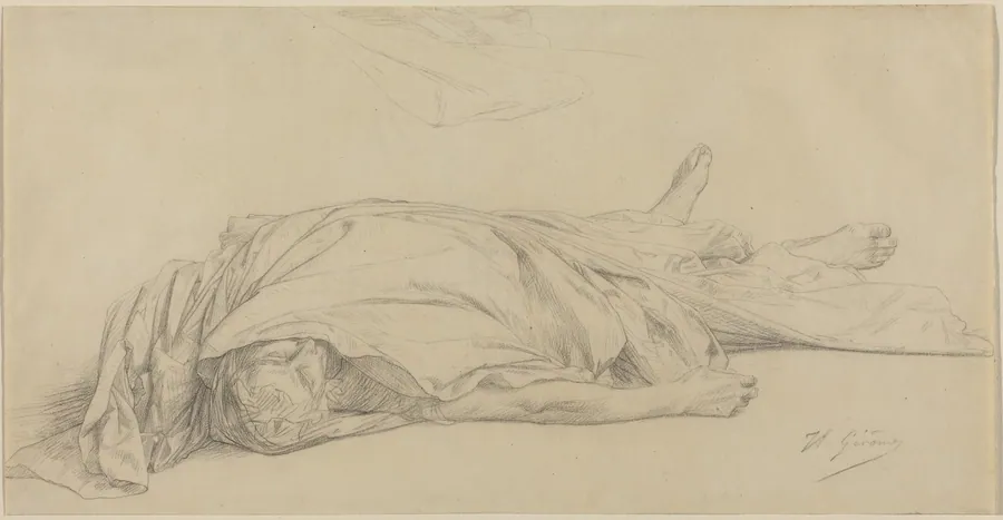 The Dead Caesar by Jean-Léon Gérôme