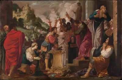 Paul and Barnabas at Lystra