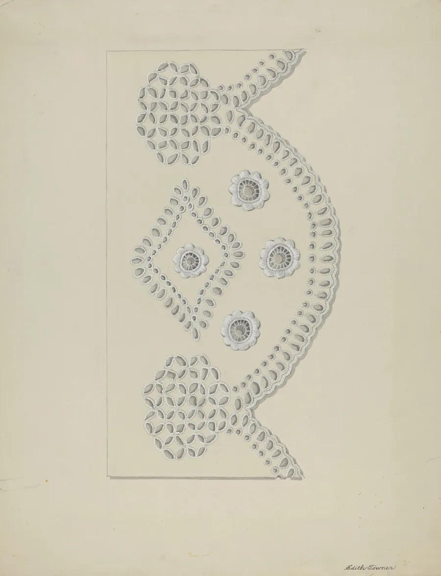 Eyelet Embroidery by Edith Towner