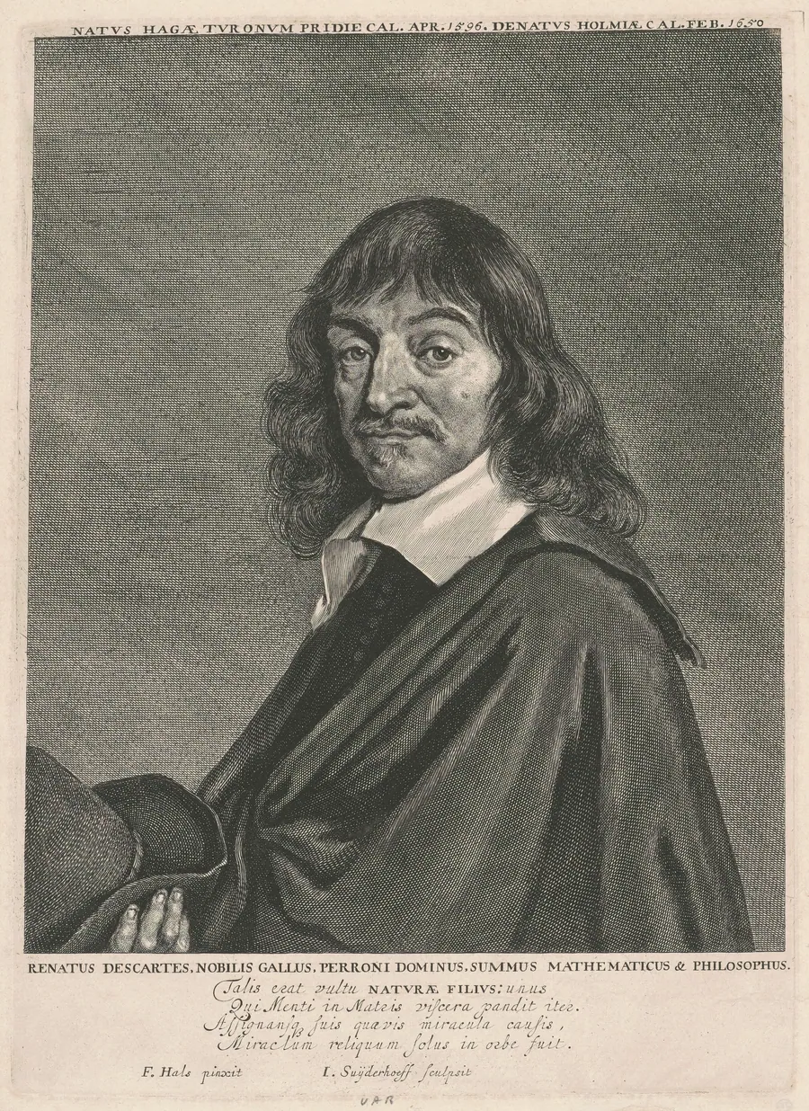 René Descartes by Jonas Suyderhoff