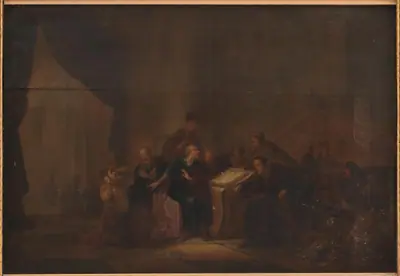 Judas kaster pengene i templet